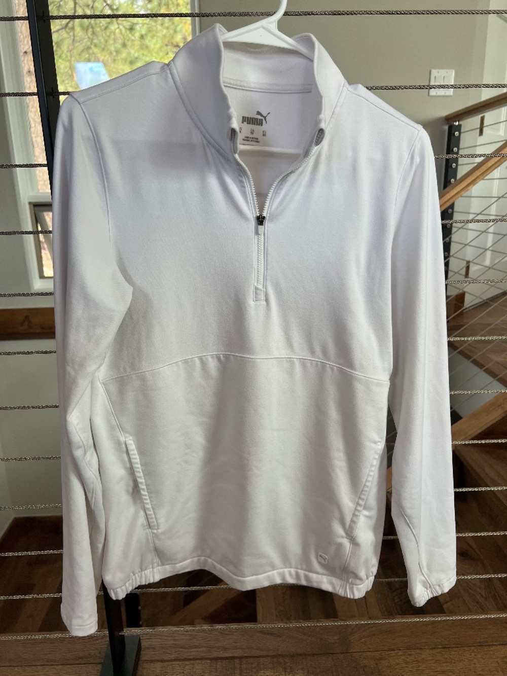 Puma Womens Cloudspun 1/4 Zip Golf Pullover